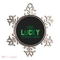 Saint Patricks Day Matching Costumes One Lucky Frenchie Mama Gift Ornament thumb 0