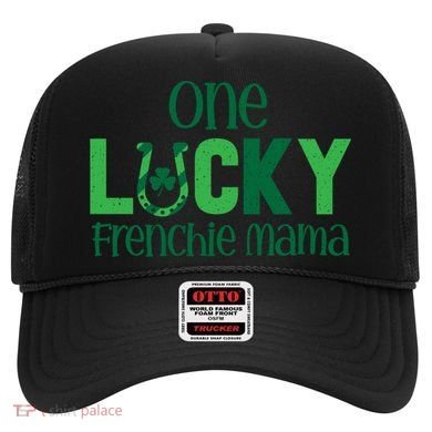Saint Patricks Day Matching Costumes One Lucky Frenchie Mama Gift Hat