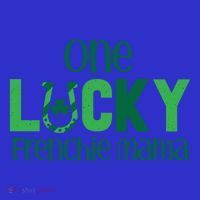 Saint Patricks Day Matching Costumes One Lucky Frenchie Mama Gift Sweatshirt thumb 3