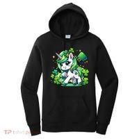 St Patrick Day Irish Unicorn Lepricorn Women's Hoodie thumb 0