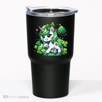 St Patrick Day Irish Unicorn Lepricorn Tumbler thumb 0
