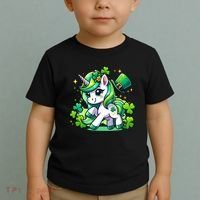 St Patrick Day Irish Unicorn Lepricorn Toddler T-Shirt thumb 2