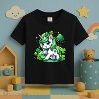 St Patrick Day Irish Unicorn Lepricorn Toddler T-Shirt thumb 3