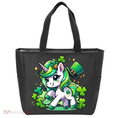 St Patrick Day Irish Unicorn Lepricorn Tote Bag