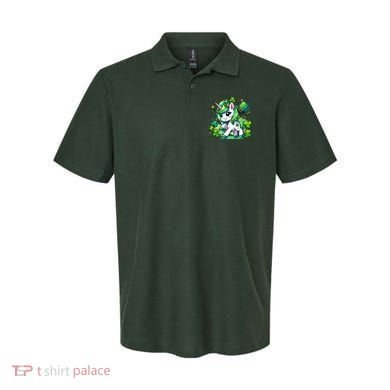 St Patrick Day Irish Unicorn Lepricorn Polo