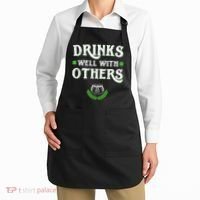 St Patricks Day, Funny St Patricks Day, St Patricks Day Drinking Team Apron thumb 2