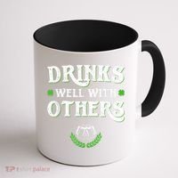 St Patricks Day, Funny St Patricks Day, St Patricks Day Drinking Team Coffee Mug thumb 1