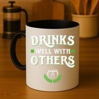 St Patricks Day, Funny St Patricks Day, St Patricks Day Drinking Team Coffee Mug thumb 4
