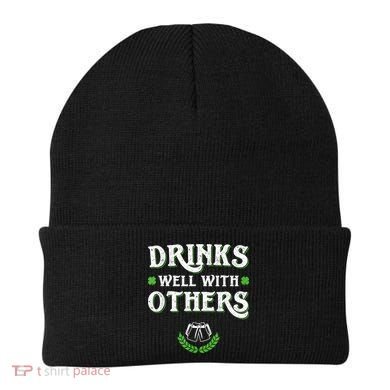 St Patricks Day, Funny St Patricks Day, St Patricks Day Drinking Team Beanie