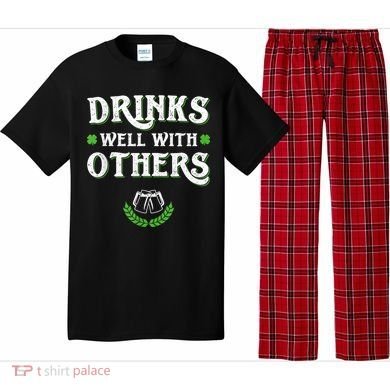St Patricks Day, Funny St Patricks Day, St Patricks Day Drinking Team Pajama Set
