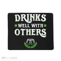 St Patricks Day, Funny St Patricks Day, St Patricks Day Drinking Team Mousepad thumb 0