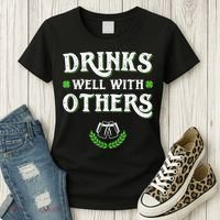 St Patricks Day, Funny St Patricks Day, St Patricks Day Drinking Team Women's T-Shirt thumb 3