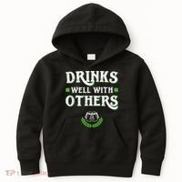 St Patricks Day, Funny St Patricks Day, St Patricks Day Drinking Team Kids Hoodie thumb 0