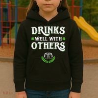 St Patricks Day, Funny St Patricks Day, St Patricks Day Drinking Team Kids Hoodie thumb 3