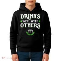 St Patricks Day, Funny St Patricks Day, St Patricks Day Drinking Team Kids Hoodie thumb 4