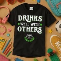 St Patricks Day, Funny St Patricks Day, St Patricks Day Drinking Team Kids T-Shirt thumb 3