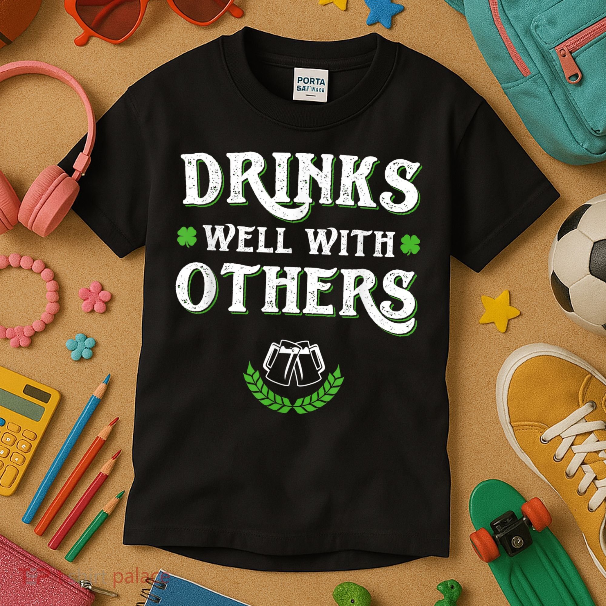 St Patricks Day, Funny St Patricks Day, St Patricks Day Drinking Team Kids T-Shirt