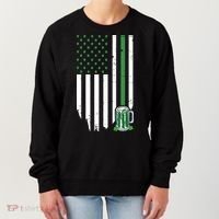 St Patrick's Day Beer American Flag Women's Sweatshirt thumb 0