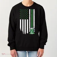 St Patrick's Day Beer American Flag Women's Sweatshirt thumb 0