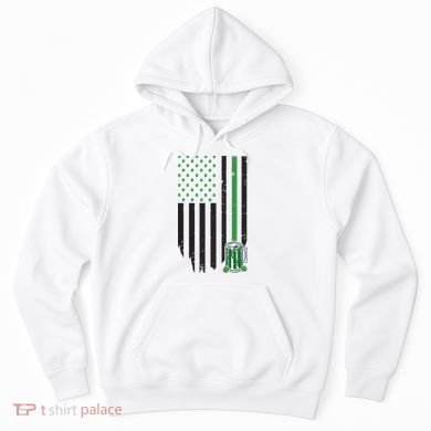 St Patrick's Day Beer American Flag Hoodie