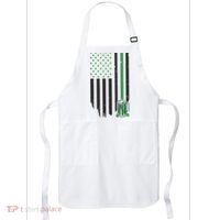 St Patrick's Day Beer American Flag Apron thumb 0