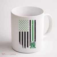 St Patrick's Day Beer American Flag Coffee Mug thumb 1