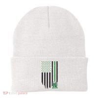 St Patrick's Day Beer American Flag Beanie thumb 0
