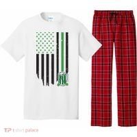 St Patrick's Day Beer American Flag Pajama Set thumb 0