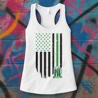St Patrick's Day Beer American Flag Women's Tank Top thumb 3