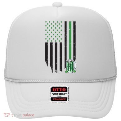 St Patrick's Day Beer American Flag Hat