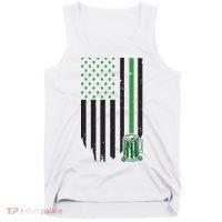 St Patrick's Day Beer American Flag Tank Top thumb 0