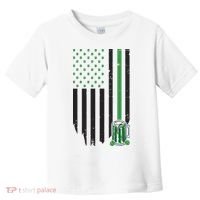 St Patrick's Day Beer American Flag Toddler T-Shirt thumb 0