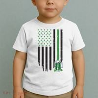 St Patrick's Day Beer American Flag Toddler T-Shirt thumb 2