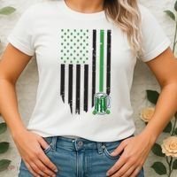 St Patrick's Day Beer American Flag Women's T-Shirt thumb 2