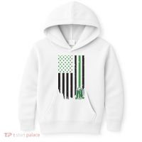St Patrick's Day Beer American Flag Kids Hoodie thumb 0