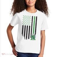 St Patrick's Day Beer American Flag Kids T-Shirt thumb 2