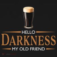 St Patrick's Day Hello Darkness My Old Friend Dark Beer Lover Hoodie thumb 7
