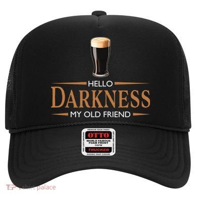 St Patrick's Day Hello Darkness My Old Friend Dark Beer Lover Hat