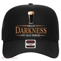 St Patrick's Day Hello Darkness My Old Friend Dark Beer Lover Hat thumb 0