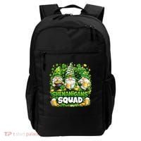 St Patricks Day Irish Gnomes Shenanigans Squad Backpack thumb 0