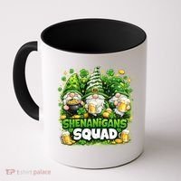 St Patricks Day Irish Gnomes Shenanigans Squad Coffee Mug thumb 0