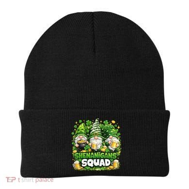 St Patricks Day Irish Gnomes Shenanigans Squad Beanie