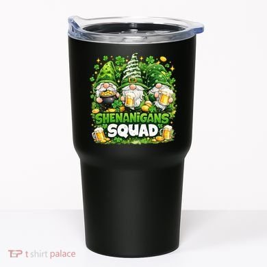 St Patricks Day Irish Gnomes Shenanigans Squad Tumbler