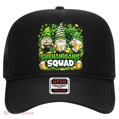 St Patricks Day Irish Gnomes Shenanigans Squad Hat