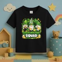St Patricks Day Irish Gnomes Shenanigans Squad Toddler T-Shirt thumb 3