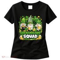 St Patricks Day Irish Gnomes Shenanigans Squad Women's T-Shirt thumb 0