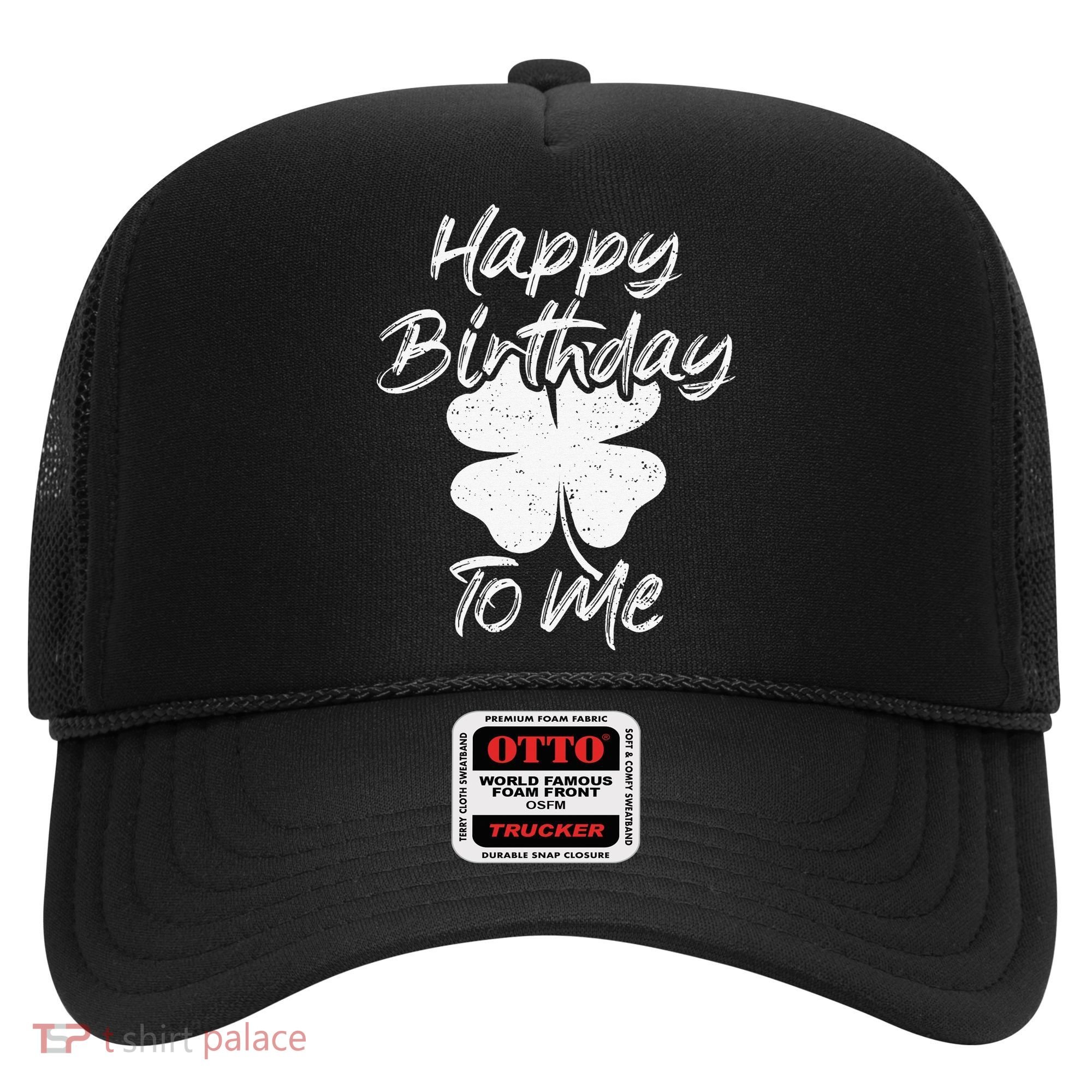 St. Patrick's Day Happy Birthday Lucky Leprechaun Irish Hat
