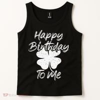 St. Patrick's Day Happy Birthday Lucky Leprechaun Irish Tank Top thumb 2