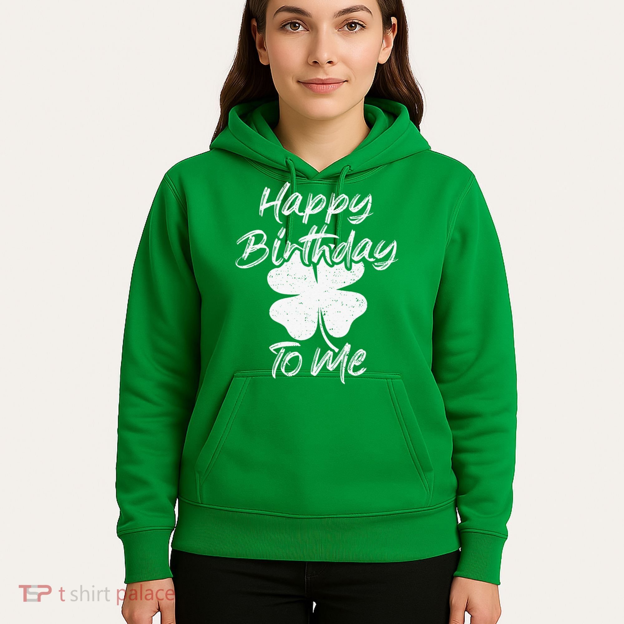St. Patrick's Day Happy Birthday Lucky Leprechaun Irish Hoodie