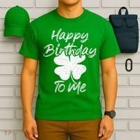 St. Patrick's Day Happy Birthday Lucky Leprechaun Irish T-Shirt thumb 6